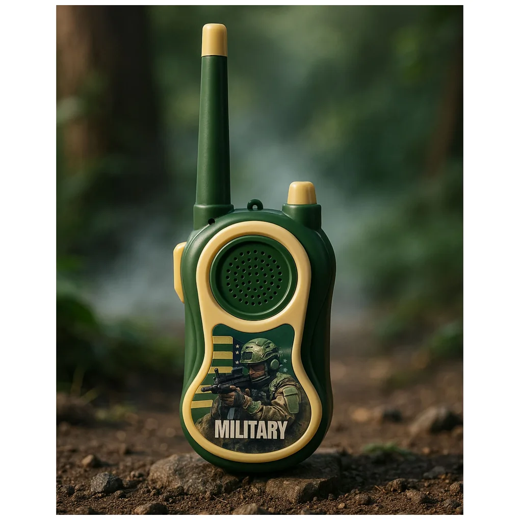 Walkie Talkie Krótkofalówki Militarne Wojskowe Dla Dzieci 300m - obrazek 5