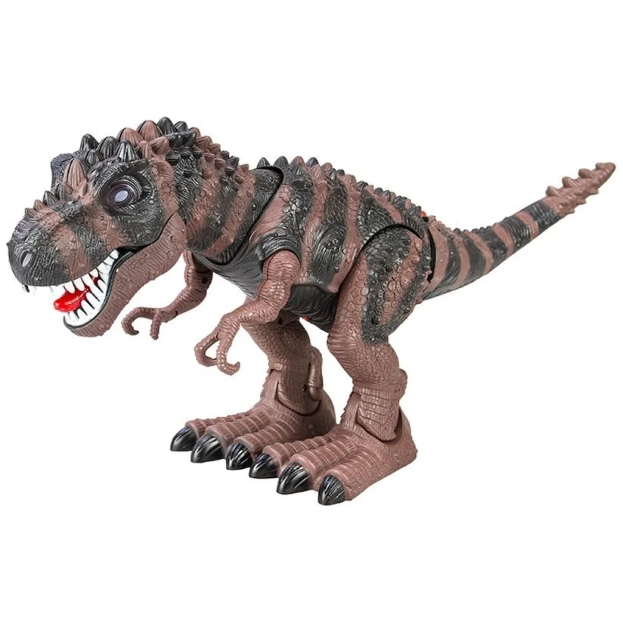 Dinozaur Na Baterie Tyranozaur Rex Chodzący Brązowy - obrazek 2