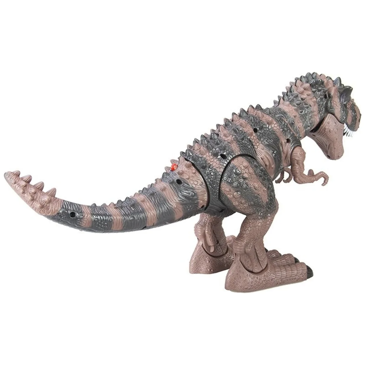 Dinozaur Na Baterie Tyranozaur Rex Chodzący Brązowy - obrazek 3