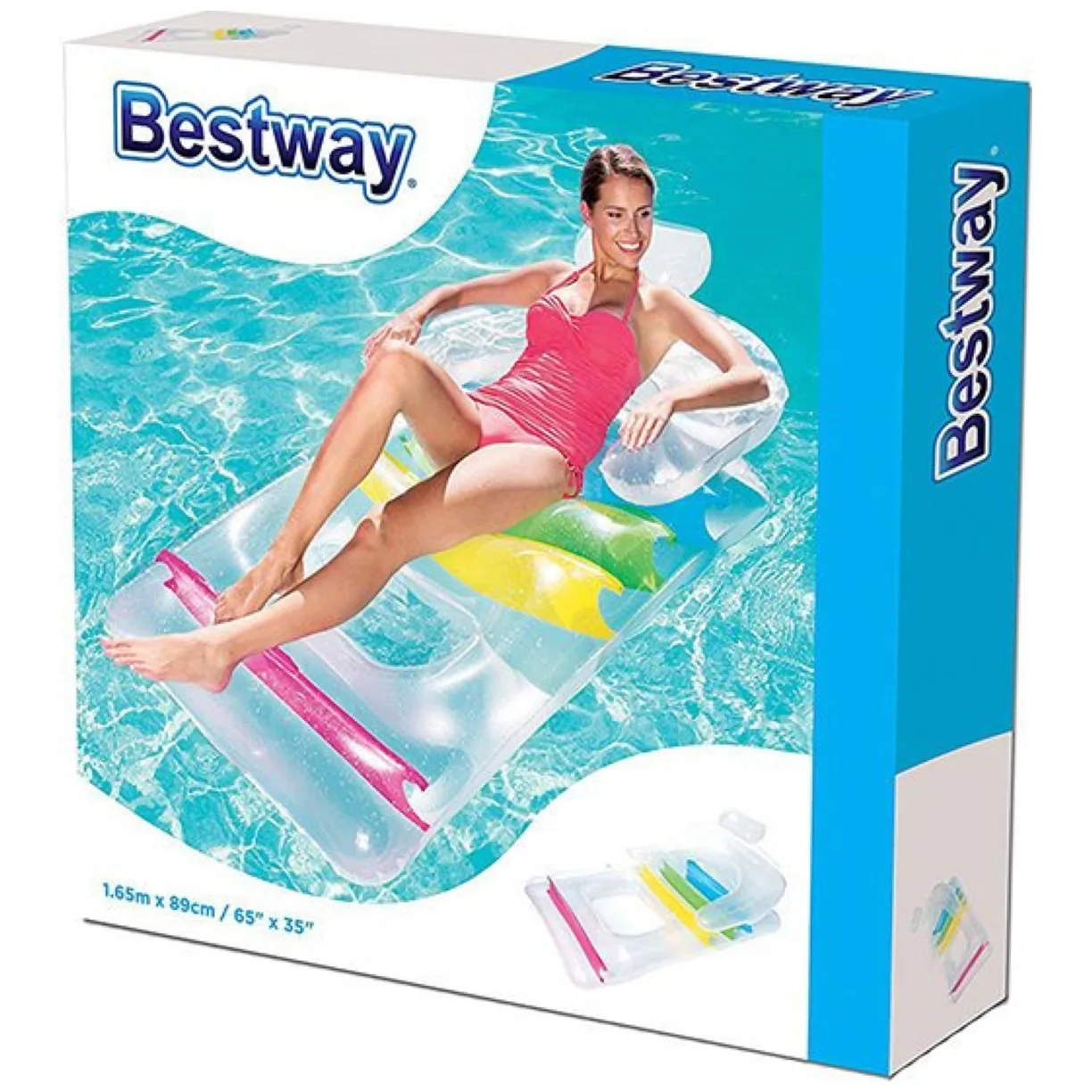 Dmuchany Materac, Fotel 165 x 89 cm Bestway 43011 - obrazek 6