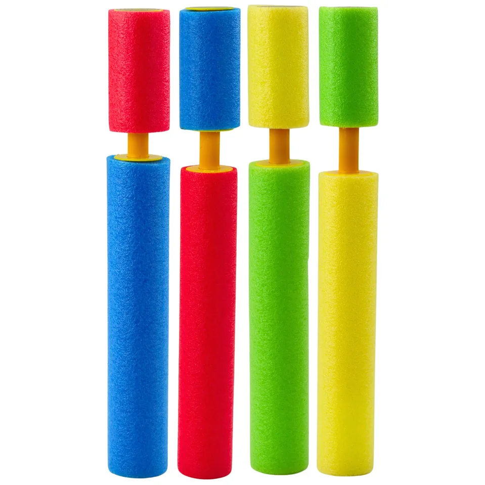 Broń Piankowa Na Wodę Pompka Tuba Wodna Kolorowa 30cm Mix - obrazek 2