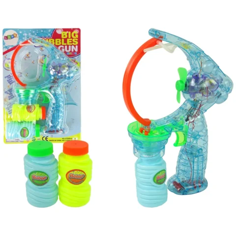 Bańki Mydlane Pistolet 24 cm Światła Dźwięki