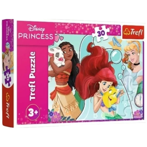 Puzzle - 30 - Piękne i odważne - Disney Princess - Trefl 18323