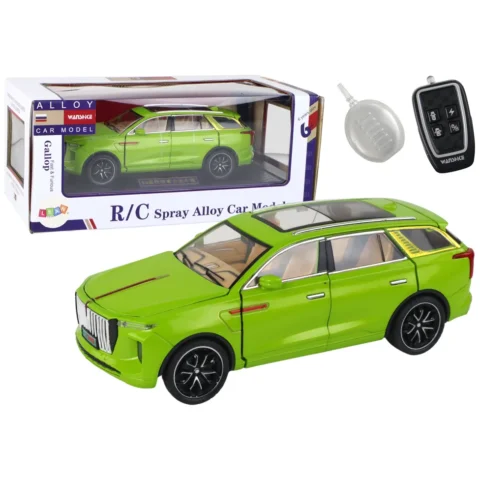 Aluminiowy Model Samochodu RC 1:24 C Kolor Zielony