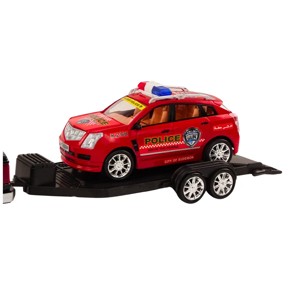 Policyjny Zestaw Auto Pickup Terenowe Laweta Przyczepa Policja - obrazek 4