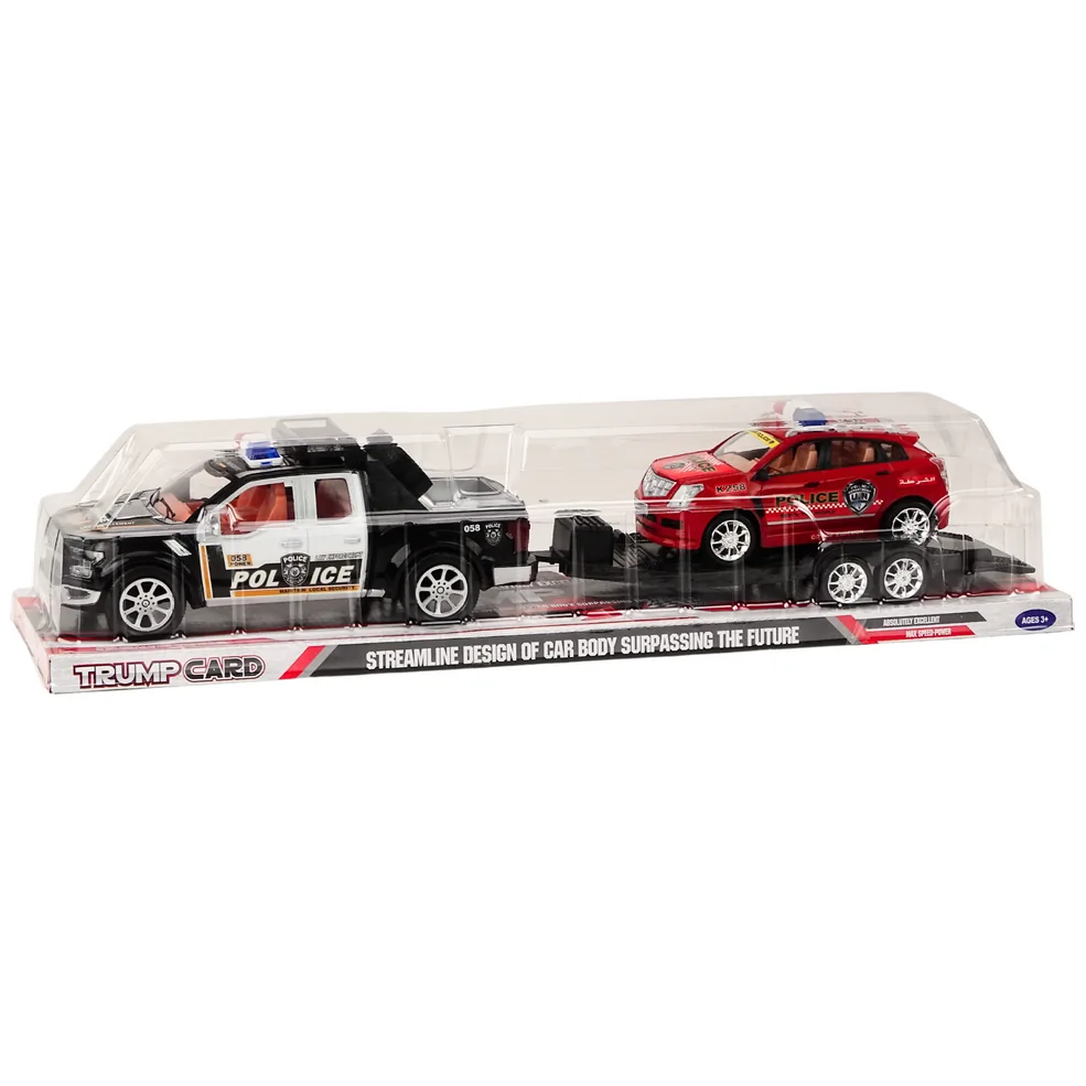 Policyjny Zestaw Auto Pickup Terenowe Laweta Przyczepa Policja - obrazek 5