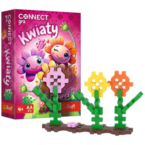 Gra dla dzieci Connect Kwiaty Trefl 02887