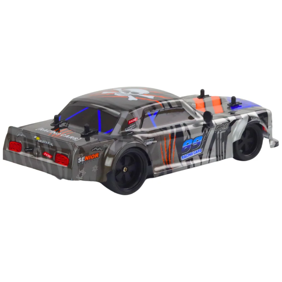 Zdalnie Sterowane Sportowe Auto RC 1:18 Szare - obrazek 3