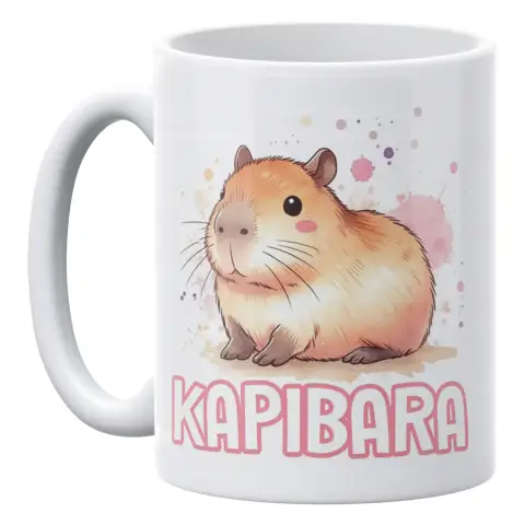 Zestaw Kubek + Poduszka 38x38 cm Kapibara Dla Miłośników Kapibar EAN (GTIN): 5907394348136