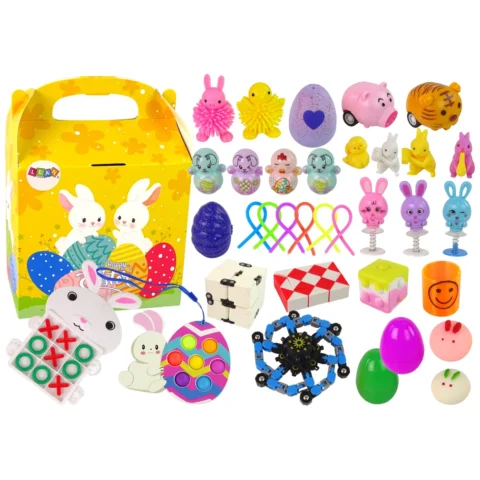 Zestaw Zabawek Wielkanocnych Fidget Toys Antystresowe 36 Elementów