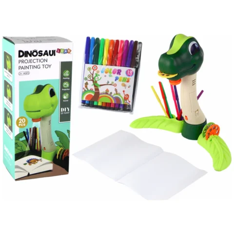 Projektor do Rysowania Dinozaur Dźwięki Akcesoria