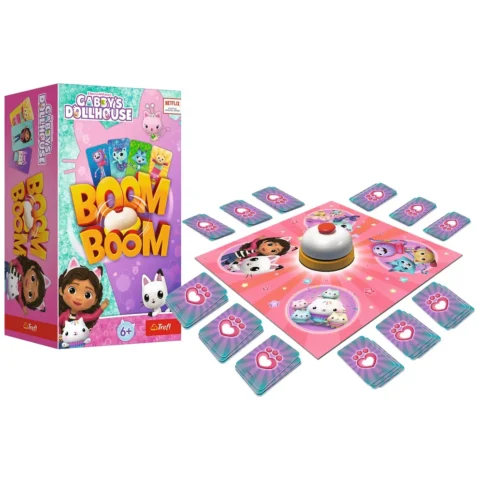 Gra zręcznościowa Boom Boom Koci Domek Gabi Trefl 02548