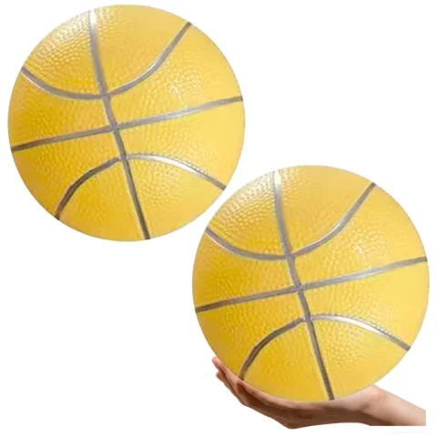 Piłka Plażowa Gumowa Pastelowa Żółta Lekka 20cm