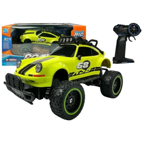 Auto Zdalnie Sterowane R/C Beetle Zielone 6.5 km/h 2.4G