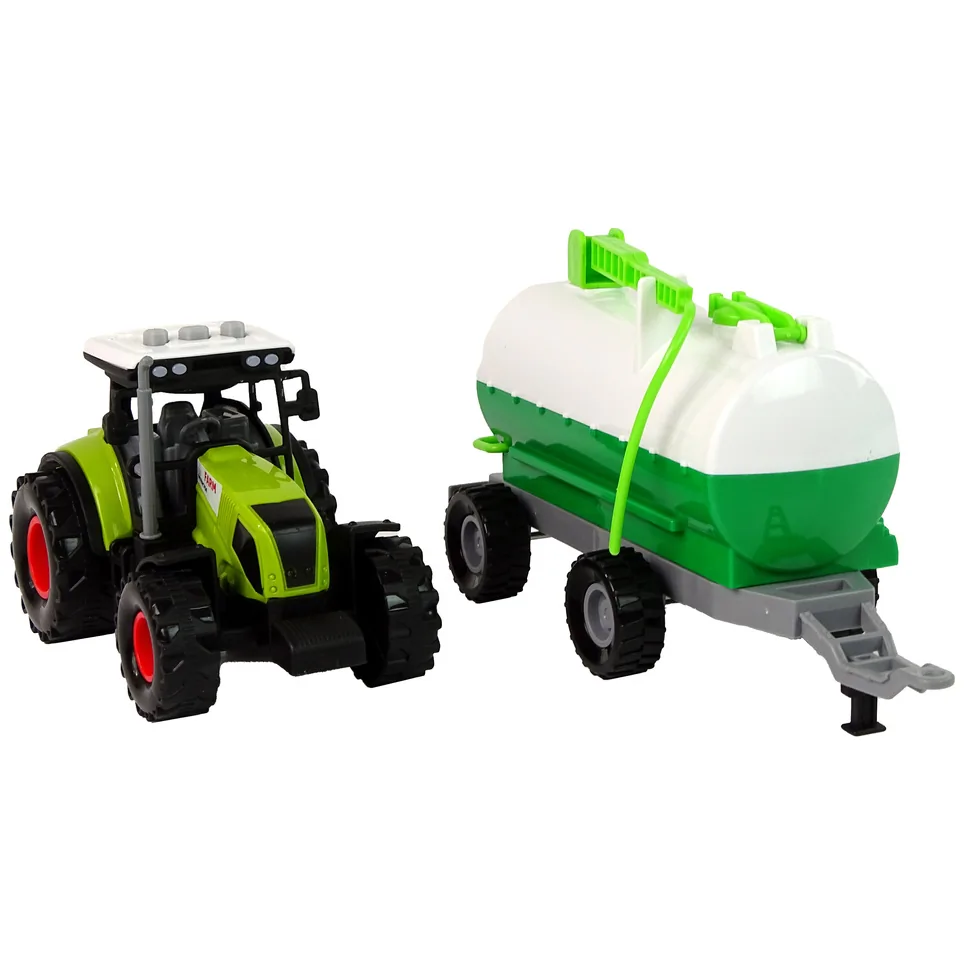 Traktor dla Dzieci z Przyczepką Cysterna Autko Farma - obrazek 5