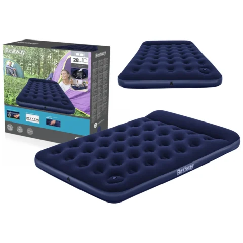 Dmuchany Materac Z Pompką 191 x 137 x 28 cm Bestway 67225