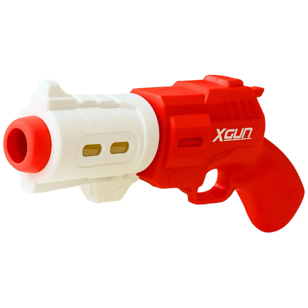 Pistolet Broń Na Miękkie Kulki Piankowe XGUN Czerwony 6 szt. - obrazek 2