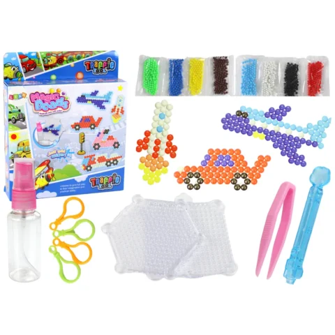 Zestaw Koralików Wodnych DIY Magiczne Koraliki 8 Kolorów Środki Transportu