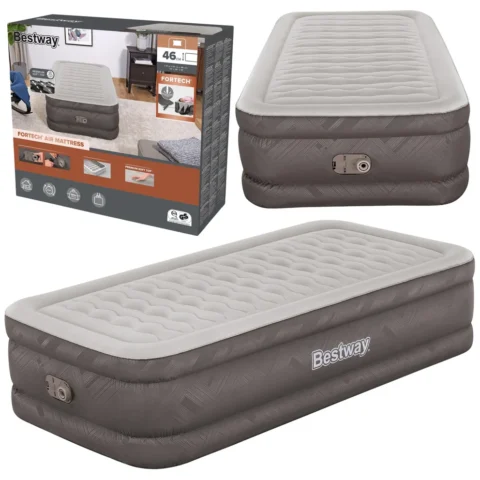 Materac Jednoosobowy Dmuchany Z Pompką Elektryczną 191 x 97cm Bestway 69048