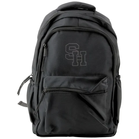 Plecak Szkolny Miejski Przegroda Środkowa SH Czarny 38cm 20L
