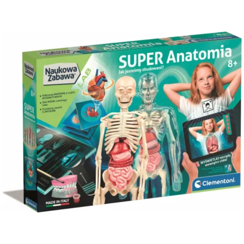 Naukowa Zabawa Super Anatomia Język Polski Clementoni 50919