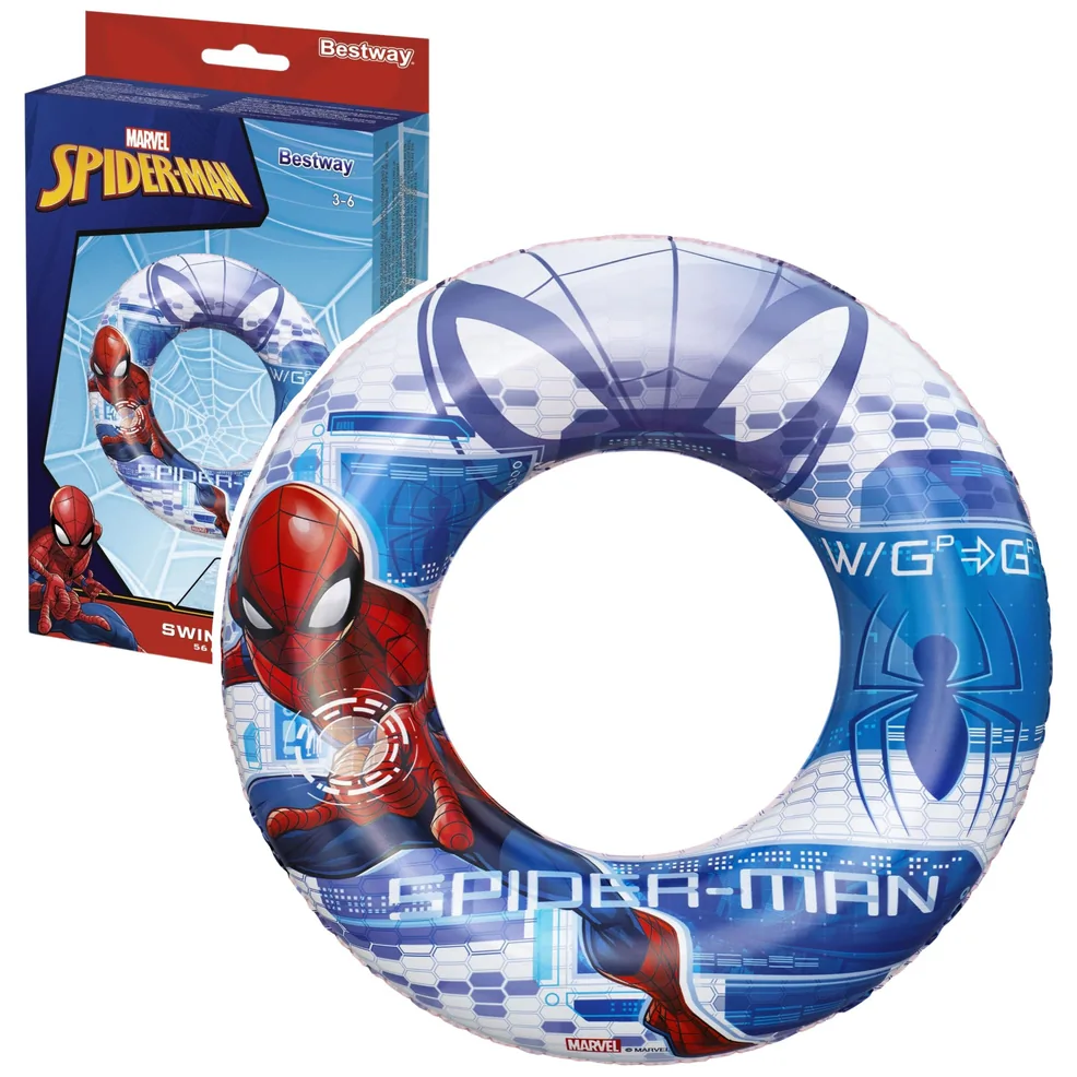 Pompowane Koło Do Pływania Spider-Man 56 cm Bestway 98003
