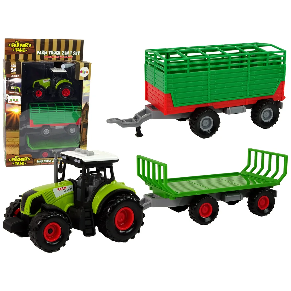 Traktor z Przyczepką Autko Farma