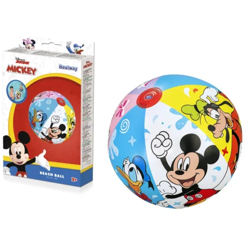 Dmuchana Piłka Plażowa Myszka Miki 51cm Bestway 91098