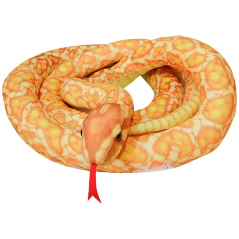 Maskotka Pluszowa Wąż Złoty 110 cm