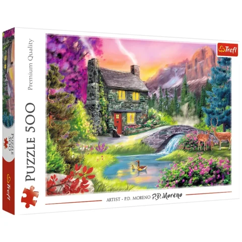 Puzzle - 500 - Górska sielanka - Trefl 37325