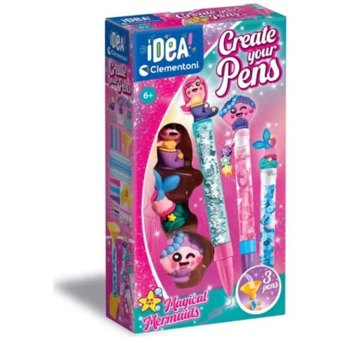 Idea Art Zestaw Mini Fabryka Długopisów Syrenki Clementoni 18159